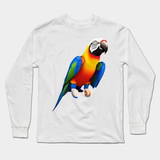 Beautiful colorful parrot Long Sleeve T-Shirt